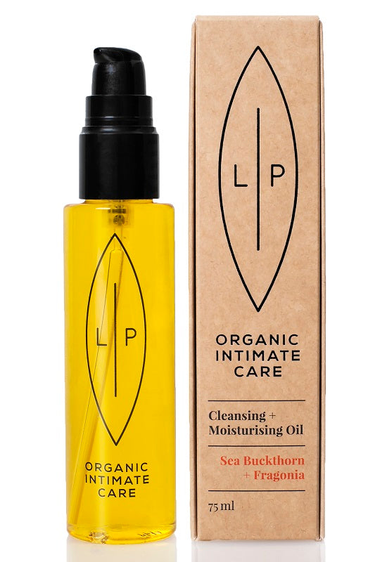 Lip Intimate Care Cleansing Oil - Intimolja med Fragonia & Havtorn 75 mL